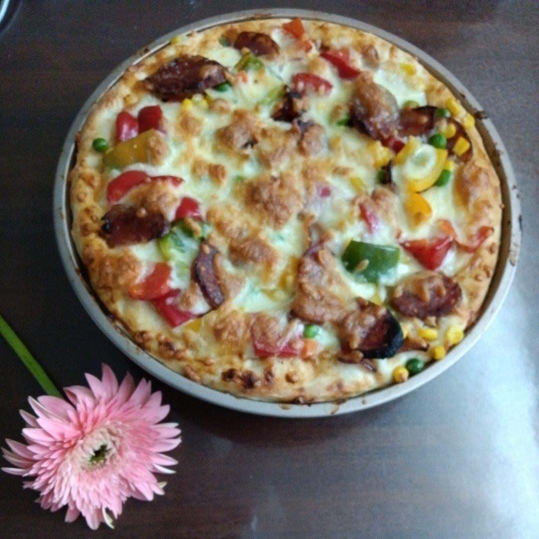新手披萨饼皮pizza(能开餐厅那种)
