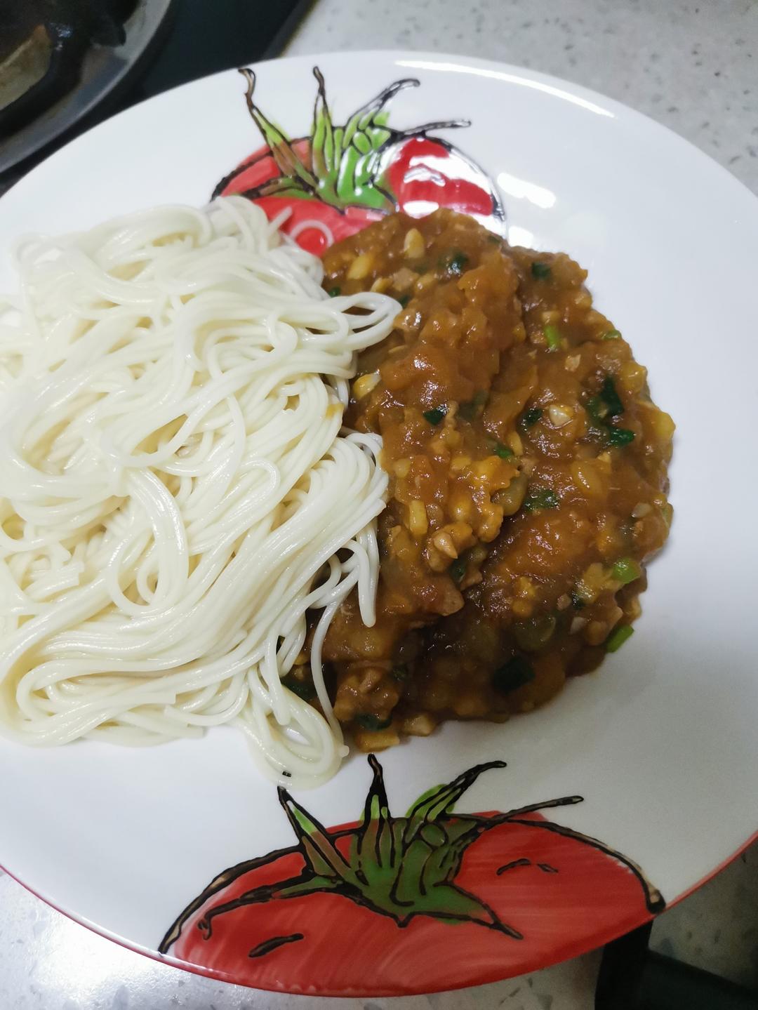 大人小孩爱吃的土豆泥拌面
