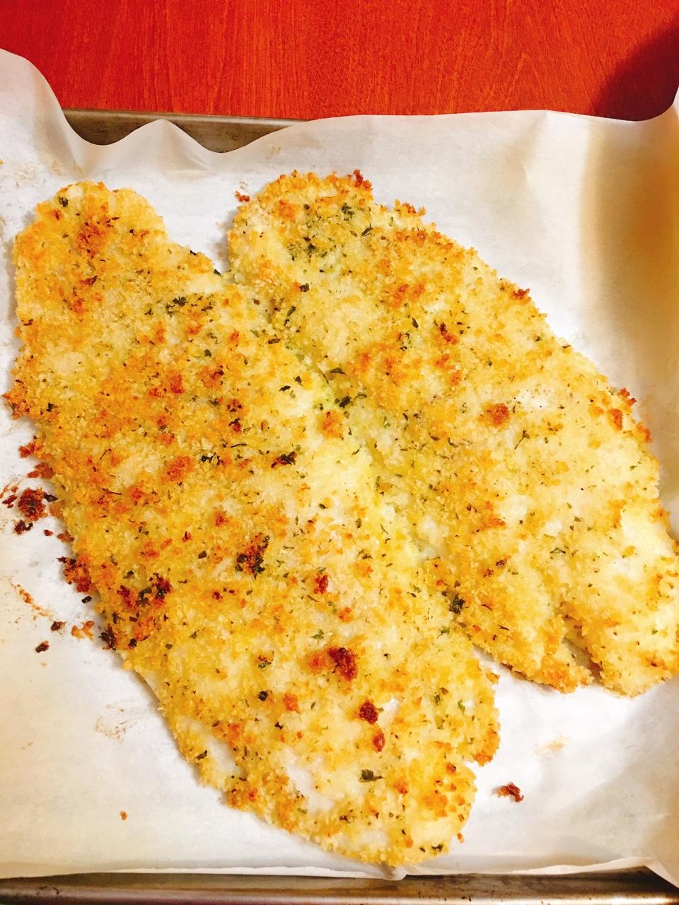 香酥烤鱼排