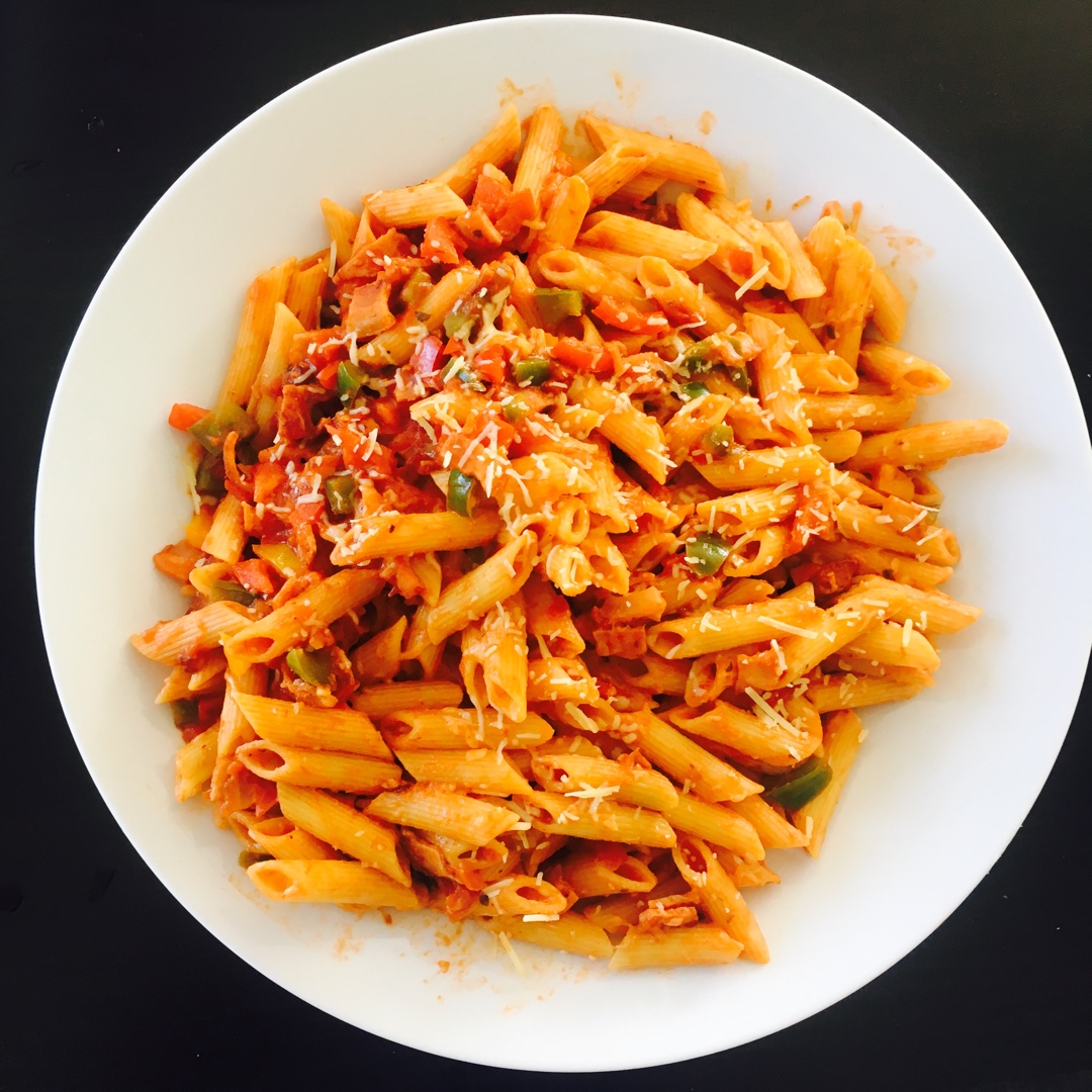 培根番茄意大利面