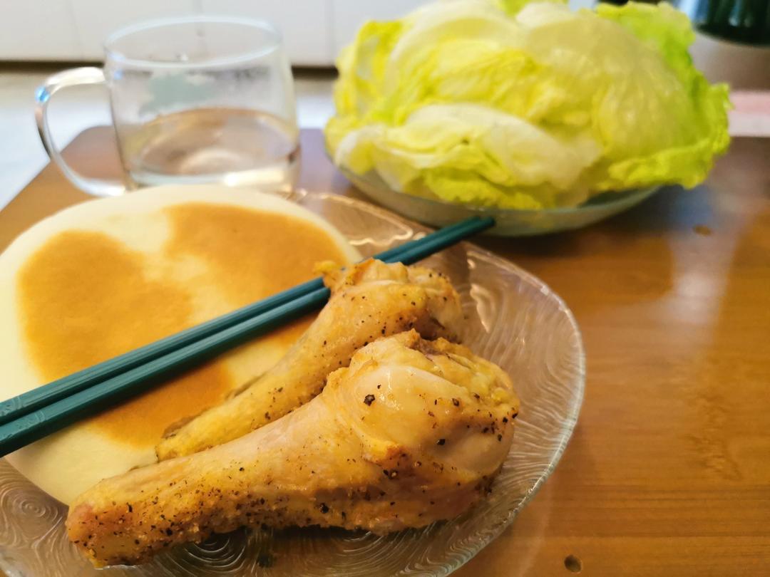 【空气炸锅】烤脆皮鸡腿！皮脆肉嫩又多汁！