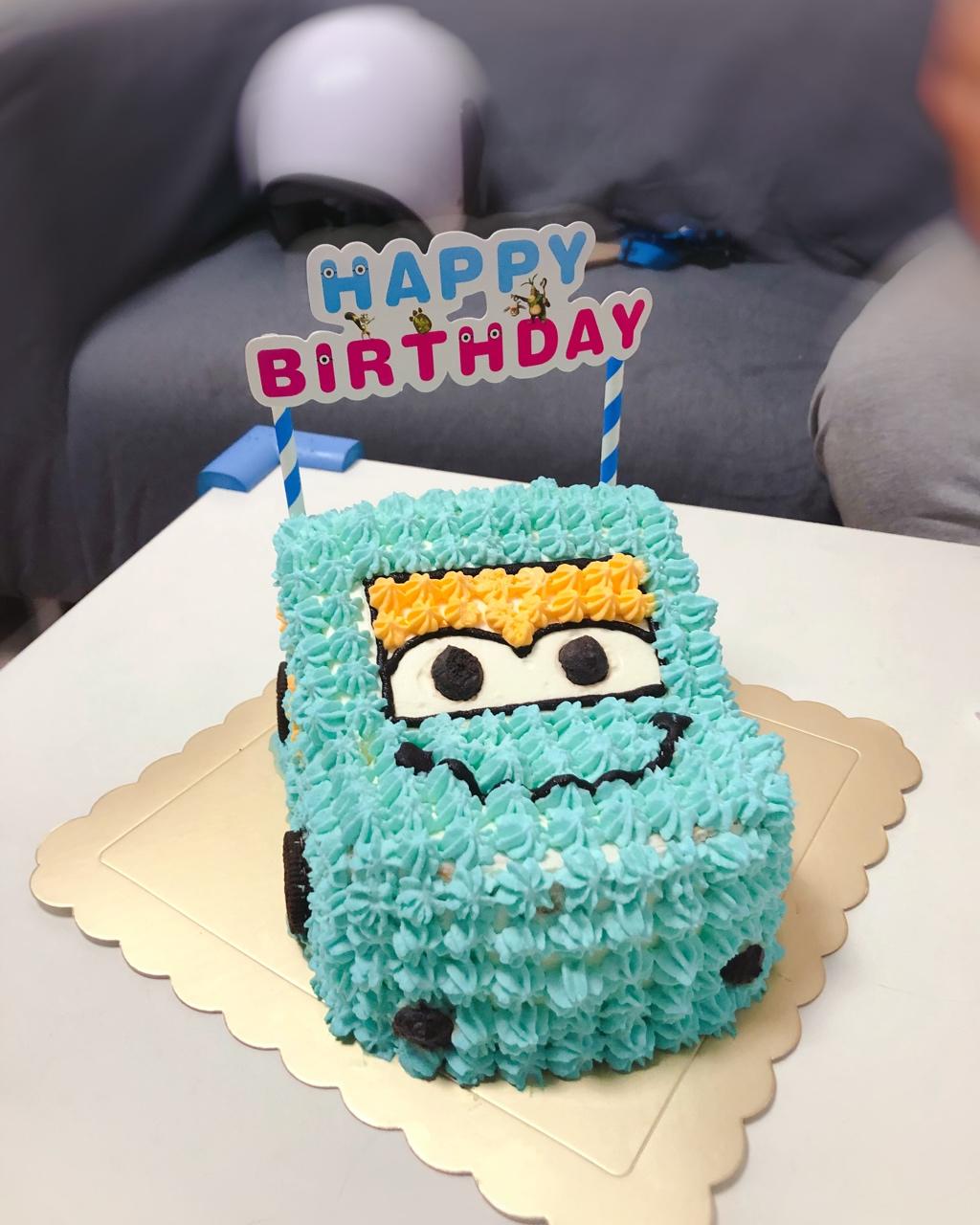 萌萌小汽车蛋糕