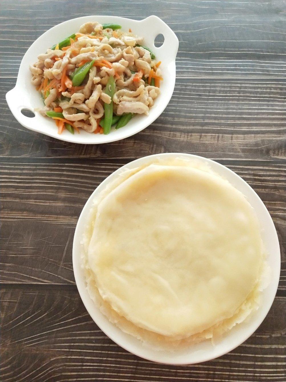 自制Q弹春卷皮（面糊版）