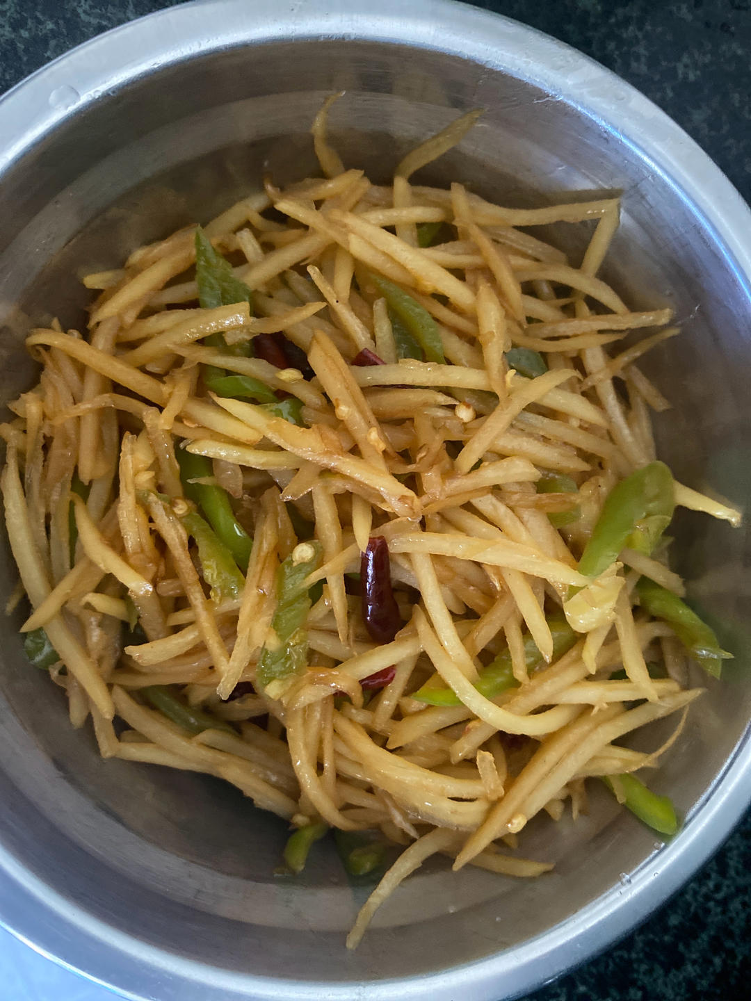 酸辣土豆丝的家常做法 超级下饭