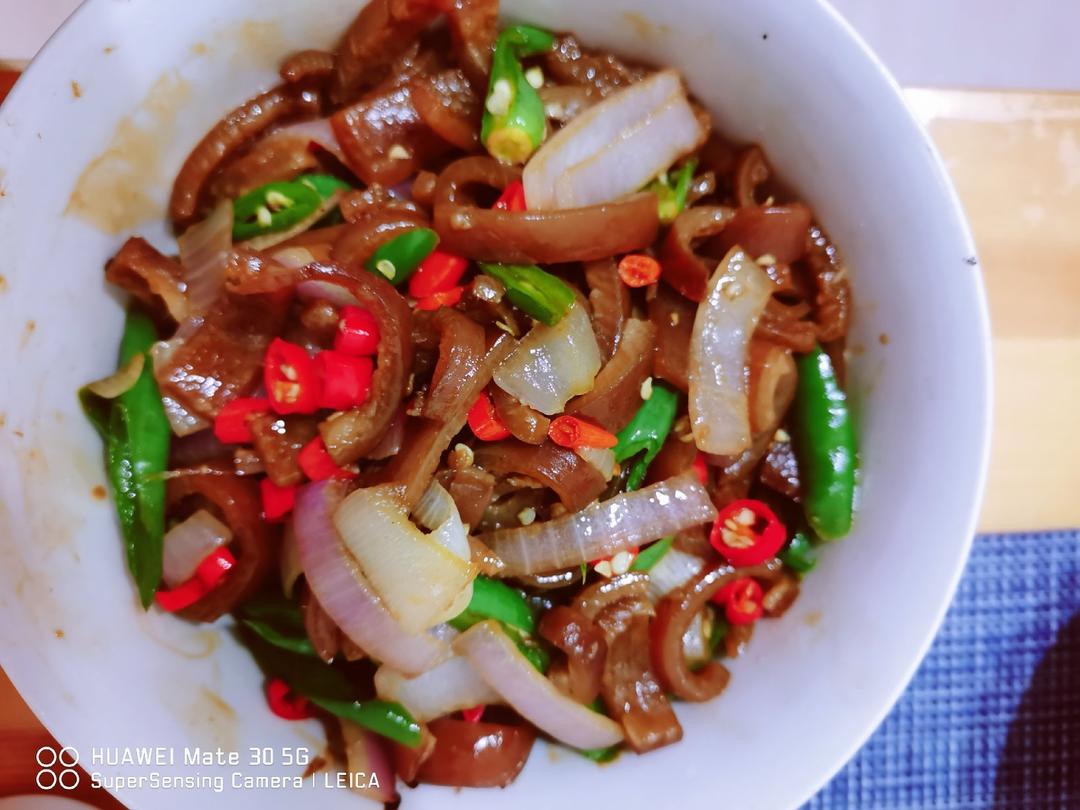 麻辣肉皮卷