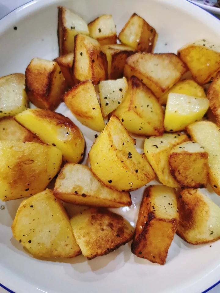 脆皮原味煎土豆