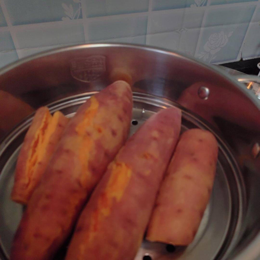 蒸红薯