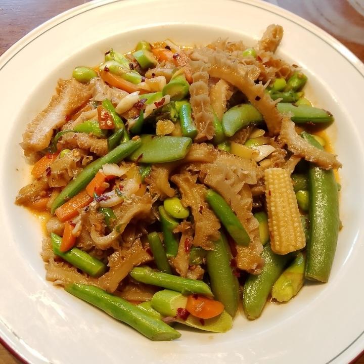 爆炒牛肚-微辣