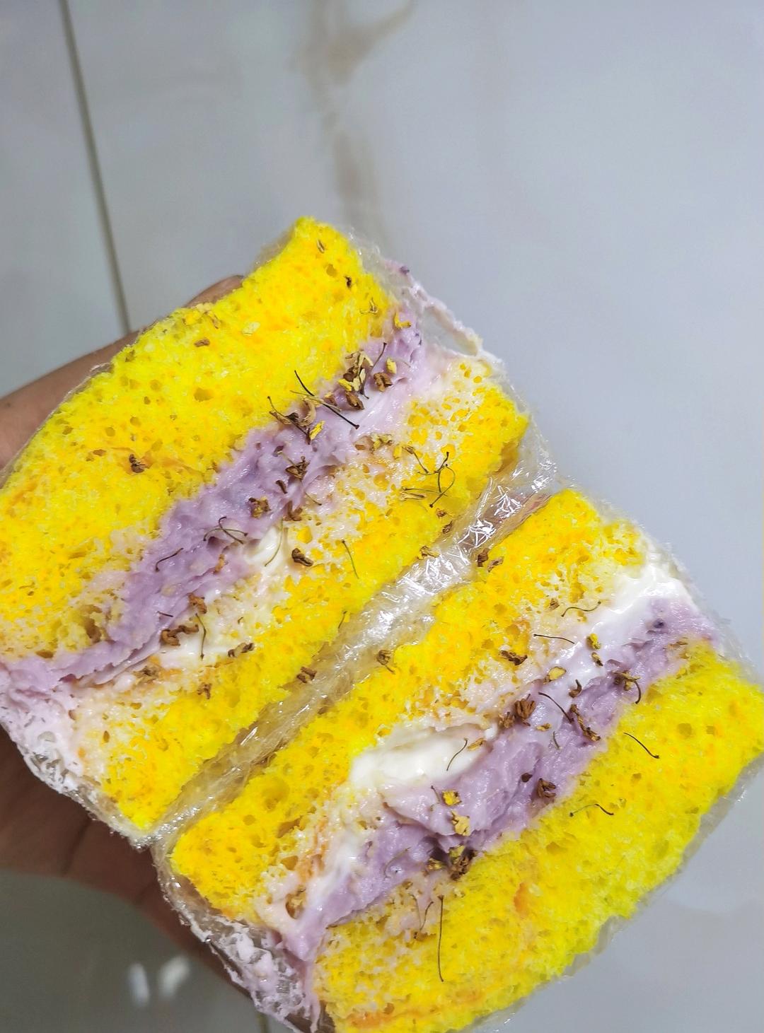 芋泥乳酪三明治🥪