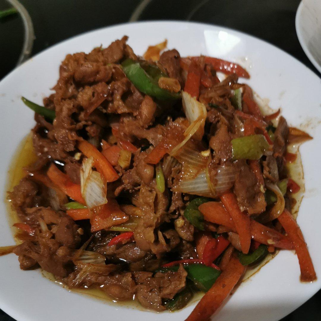 老北京葱爆羊肉(羊肉片版)