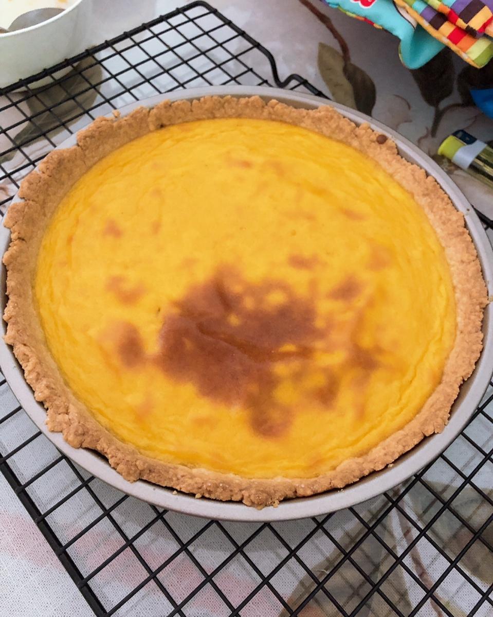 【奶香南瓜派】