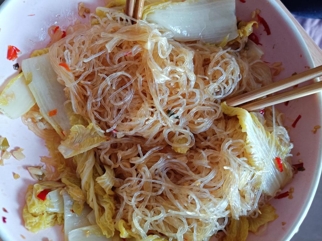 蒜蓉粉丝娃娃菜