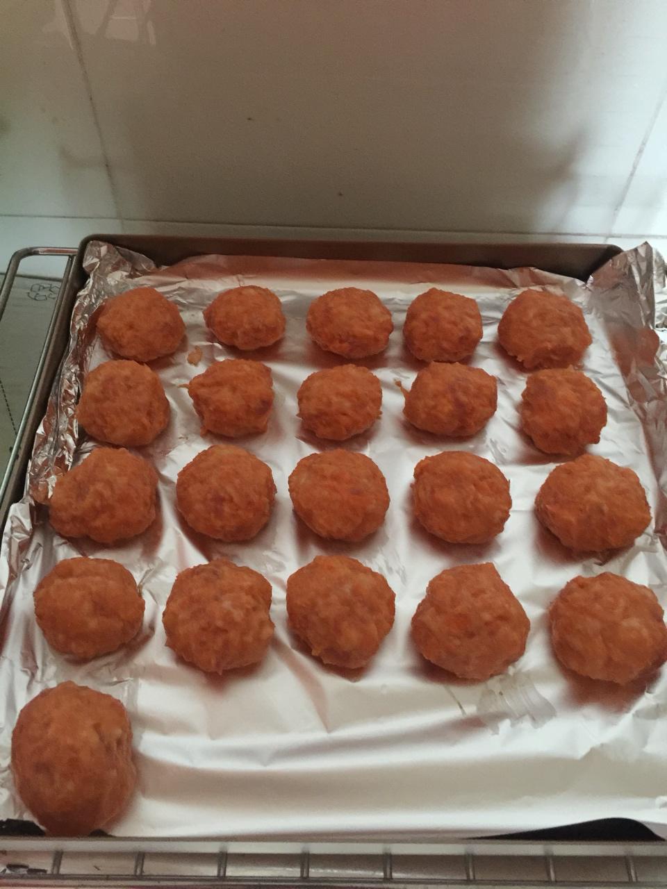 狗狗奖励零食---胡萝卜肉球