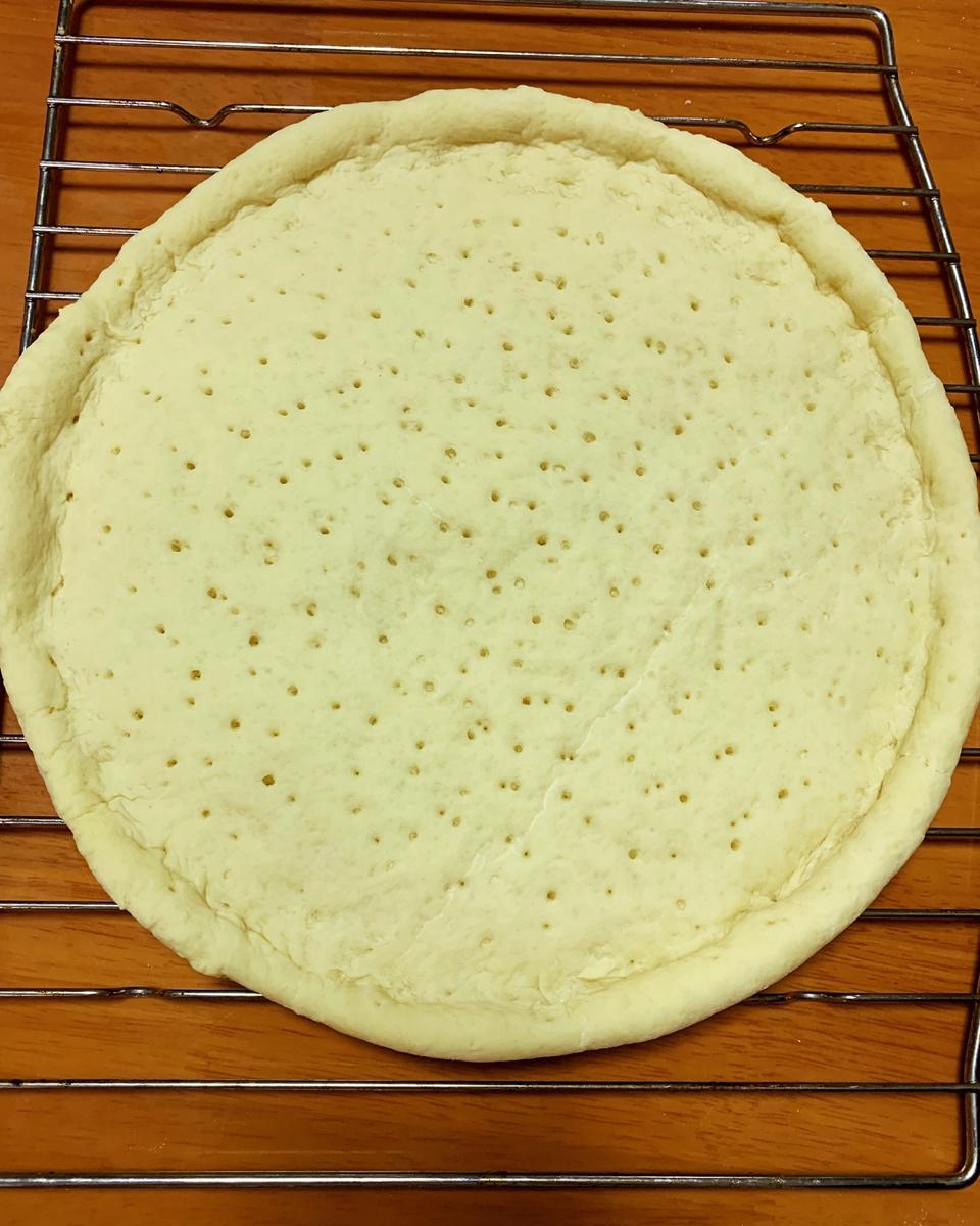 八寸披萨饼皮（四个）制作