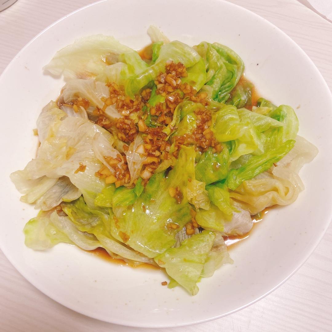 5分钟上桌的蚝油生菜