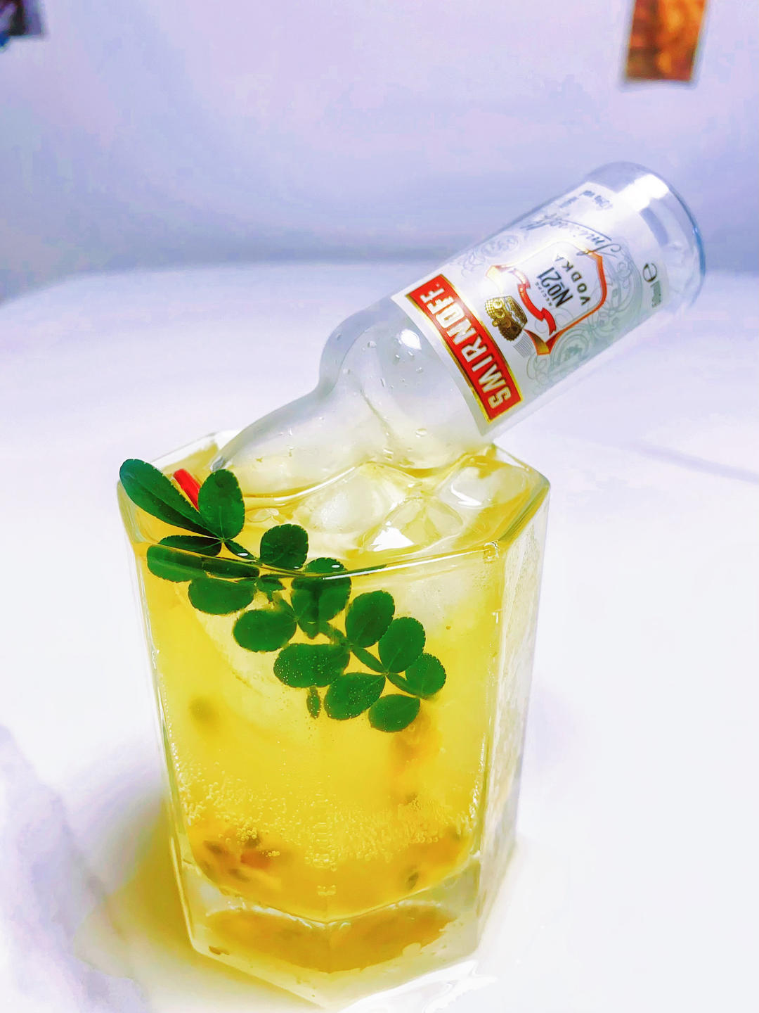 调酒·百香果威士忌🥃｜今夜来一杯微醺酒吧～