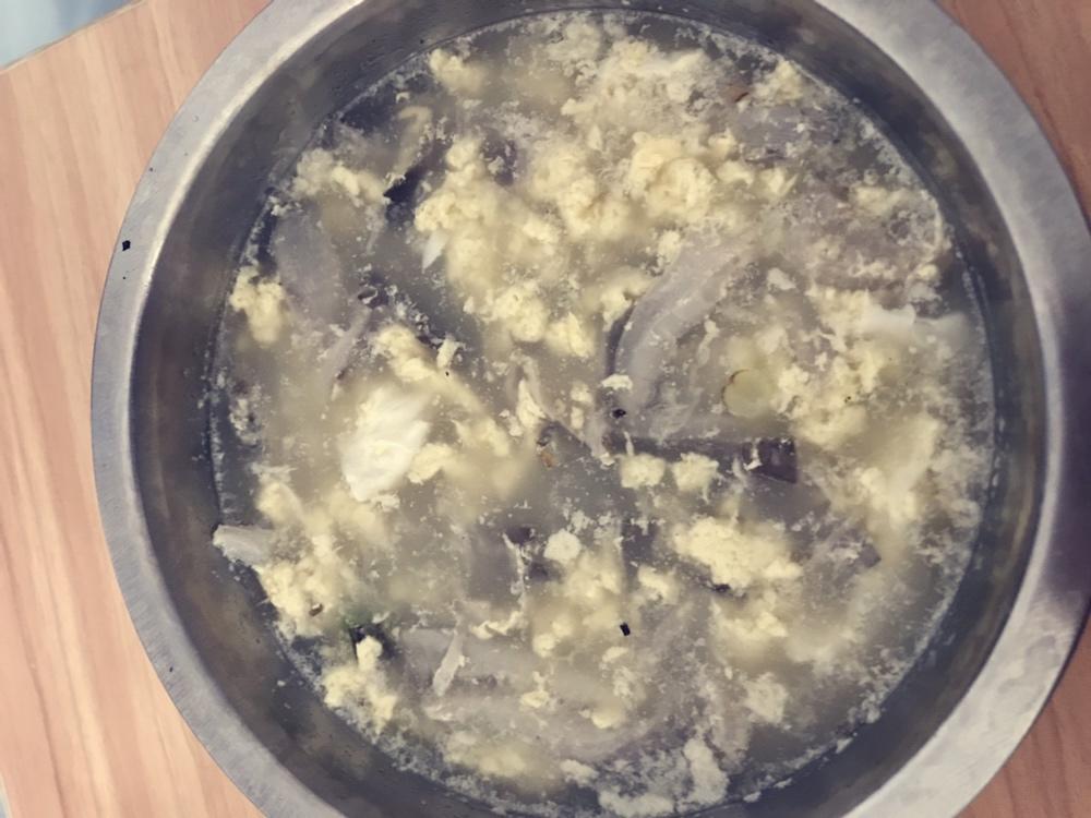 蘑菇鸡蛋汤