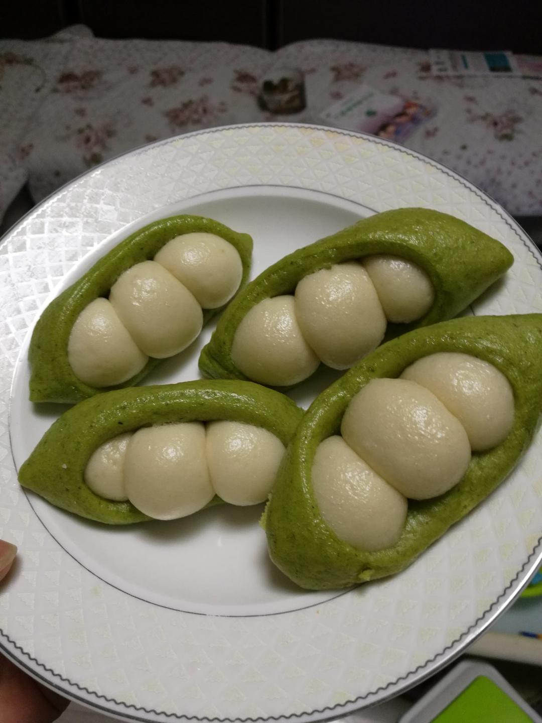 豌豆荚馒头