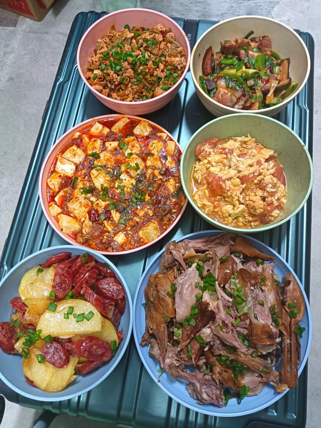 蒜苗炒腊肉
