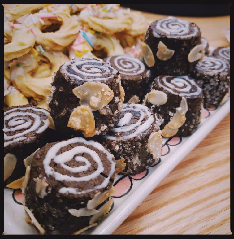 创意圣诞树桩🌲饼干