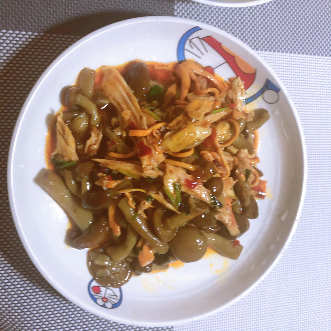 一人食：凉拌鸡腿肉