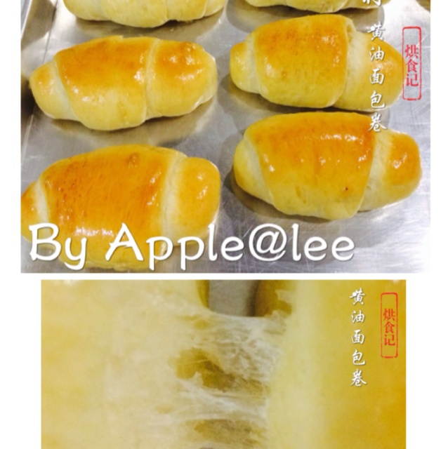 黄油面包卷