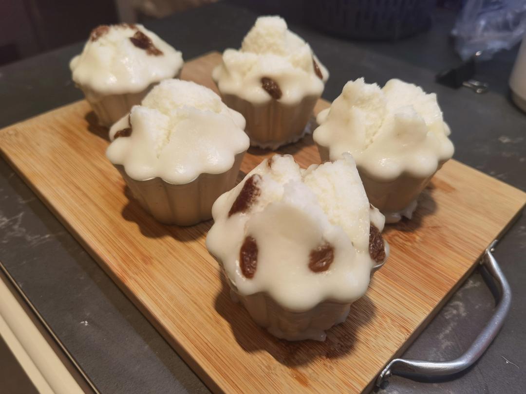 用米做的开花大米糕 米香十足 一次成功💯