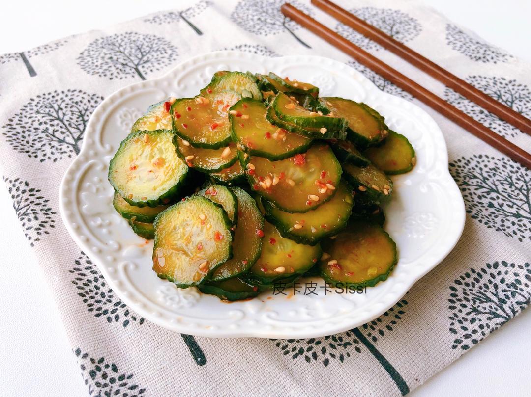 韩国小菜腌黄瓜片