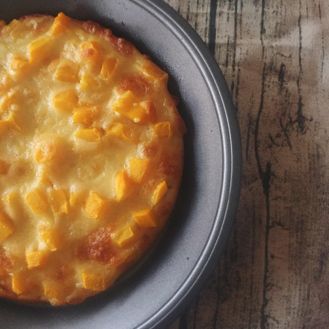 超好吃的芒果披萨