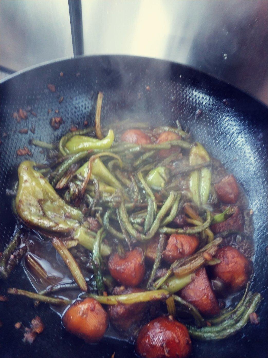 烀豇豆咸菜