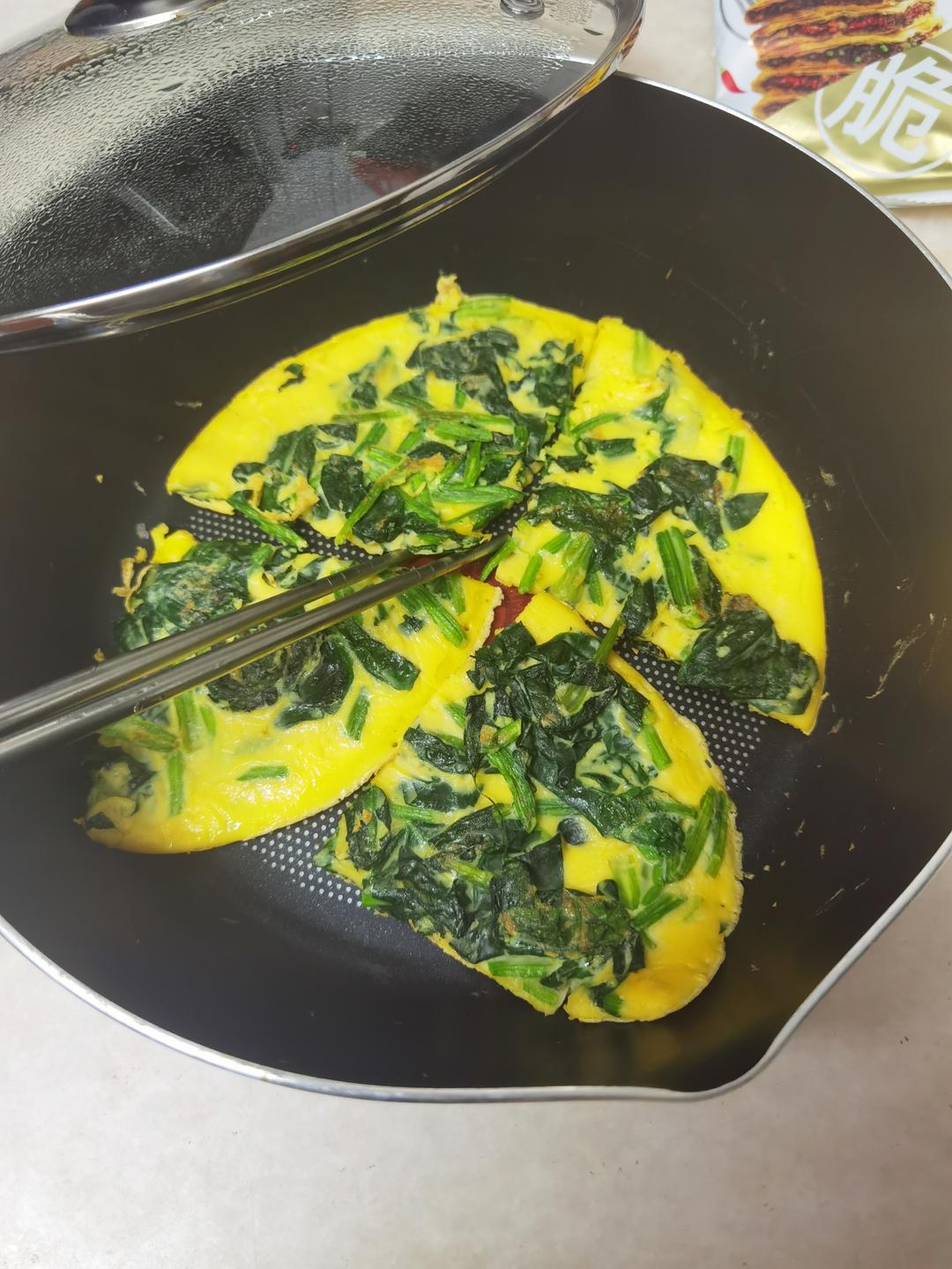专治宝宝不吃蔬菜的菠菜蛋饼