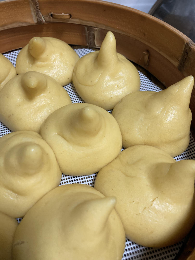 粗粮细吃的玉米面窝窝头