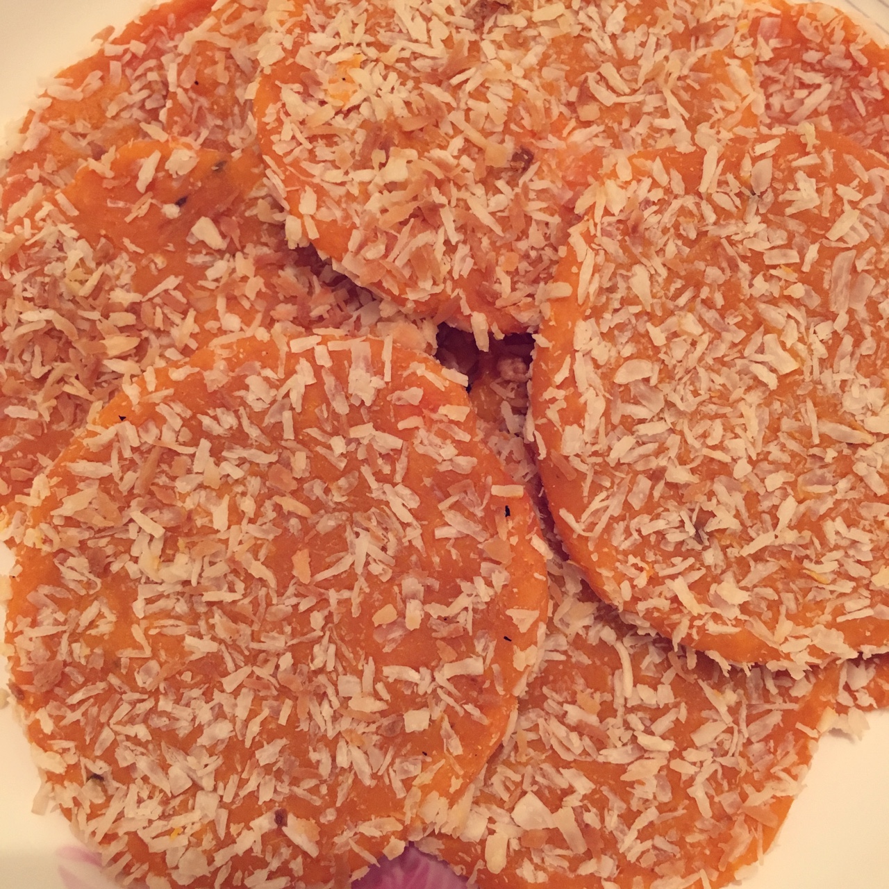 紫薯芝麻饼