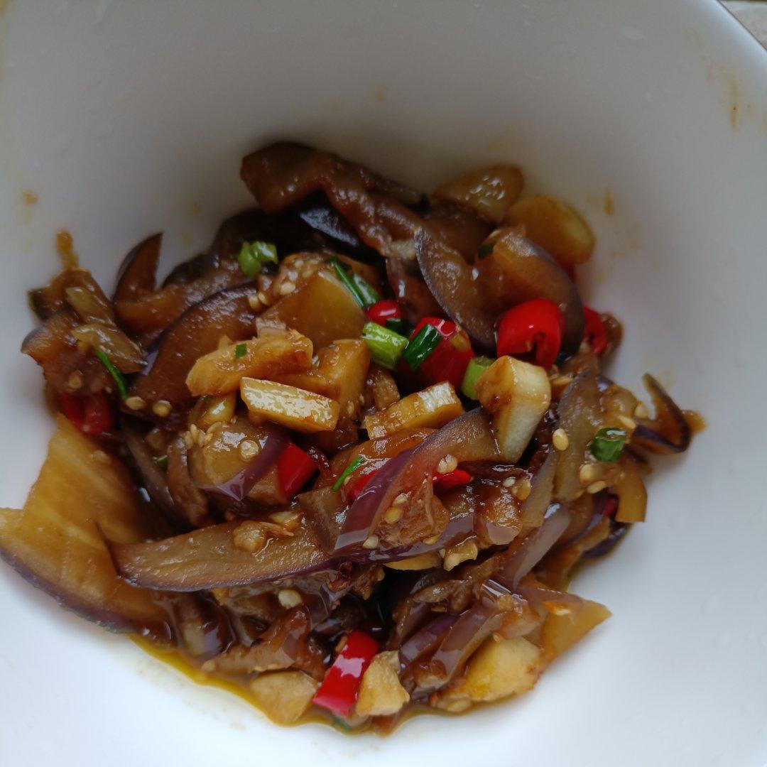 清炒茄子（少油版+视频）
