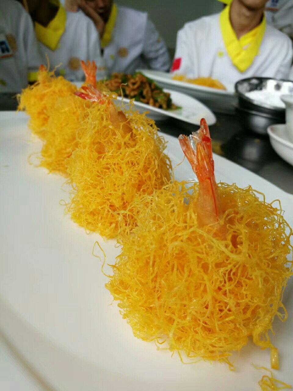 川哆哆做的金丝虾