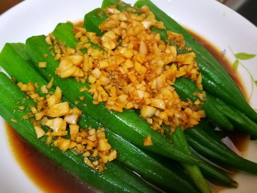 蒜蓉秋葵