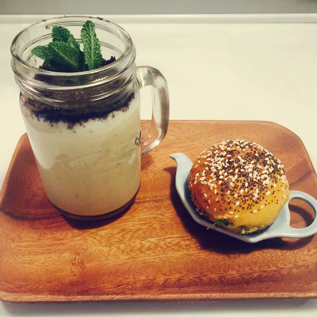 盆栽奶茶