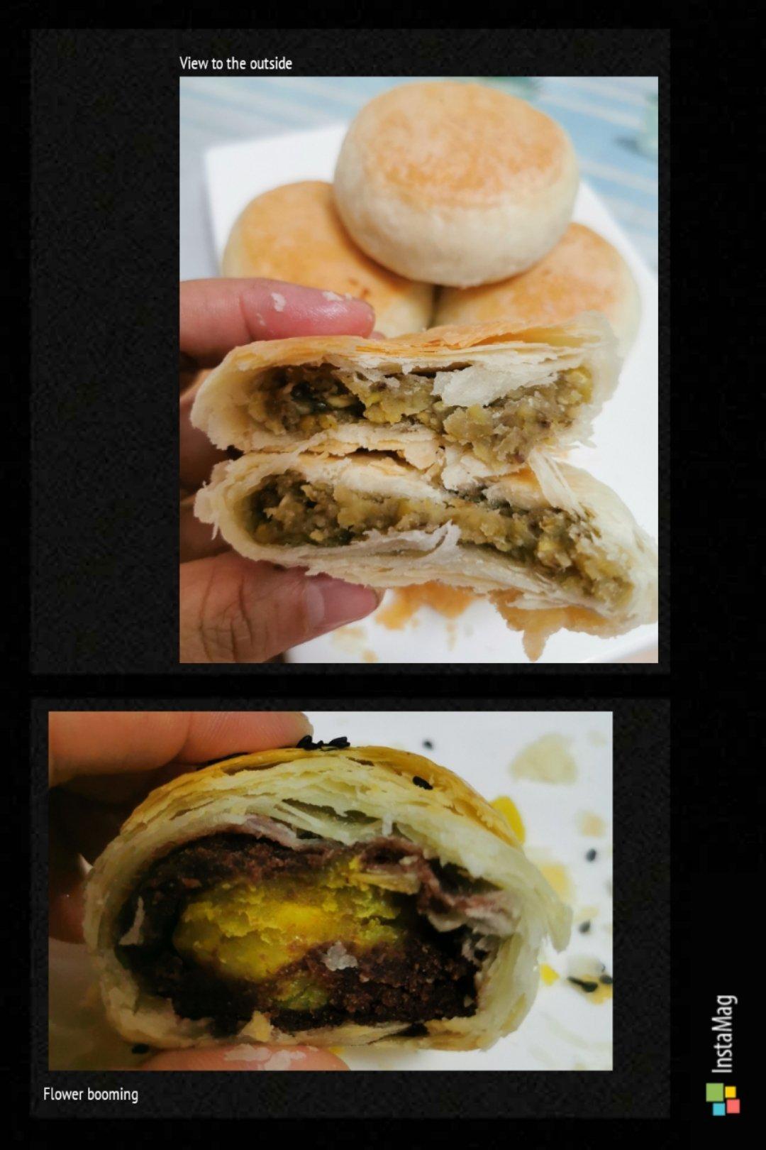 不用炒馅的清爽本味绿豆酥饼