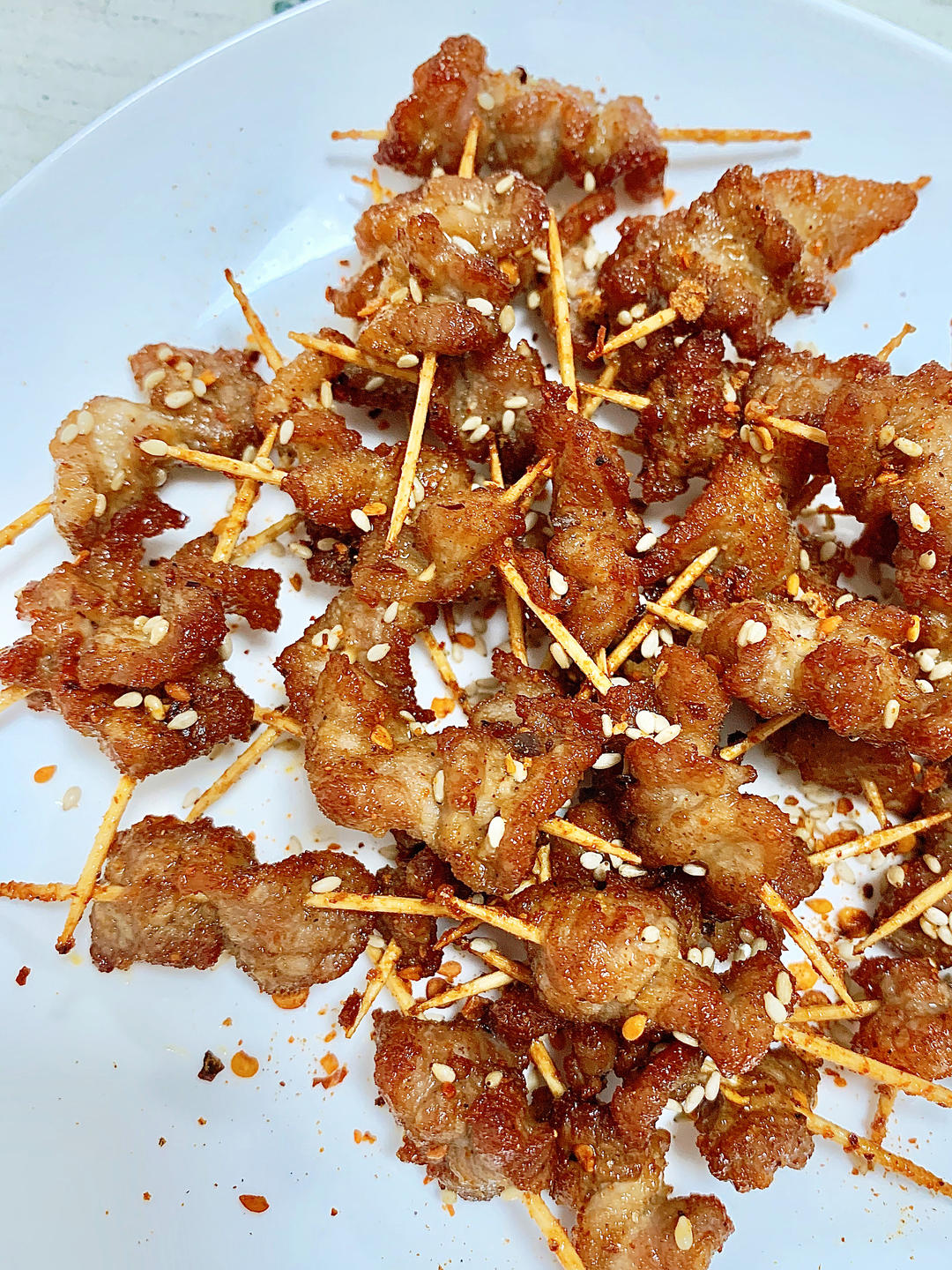 牙签肉（猪肉，内附各种口味做法，记得收藏）