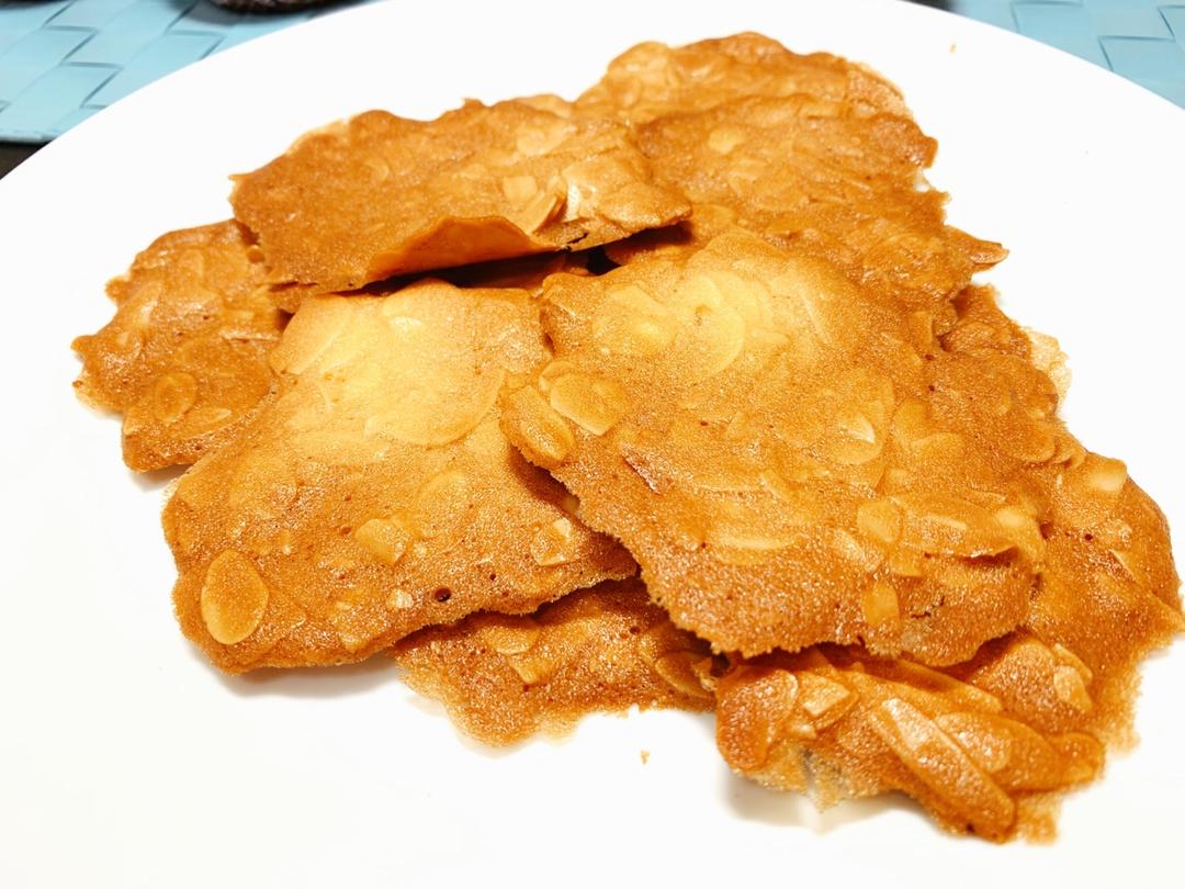 消灭蛋白好帮手：杏仁瓦片