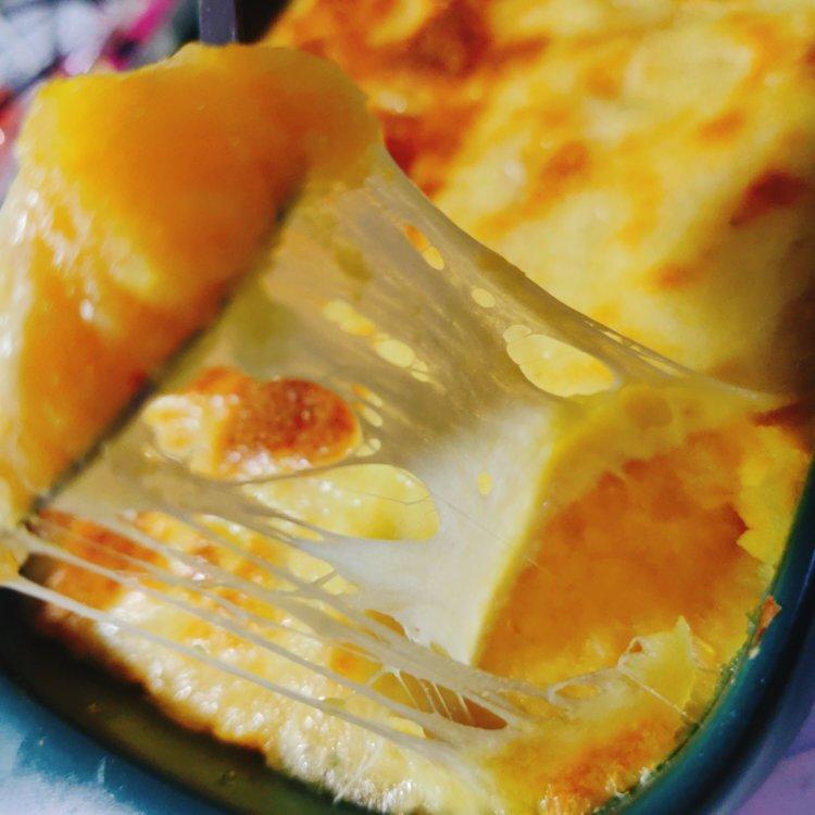 超拉丝芝士焗红薯❗奶香浓郁