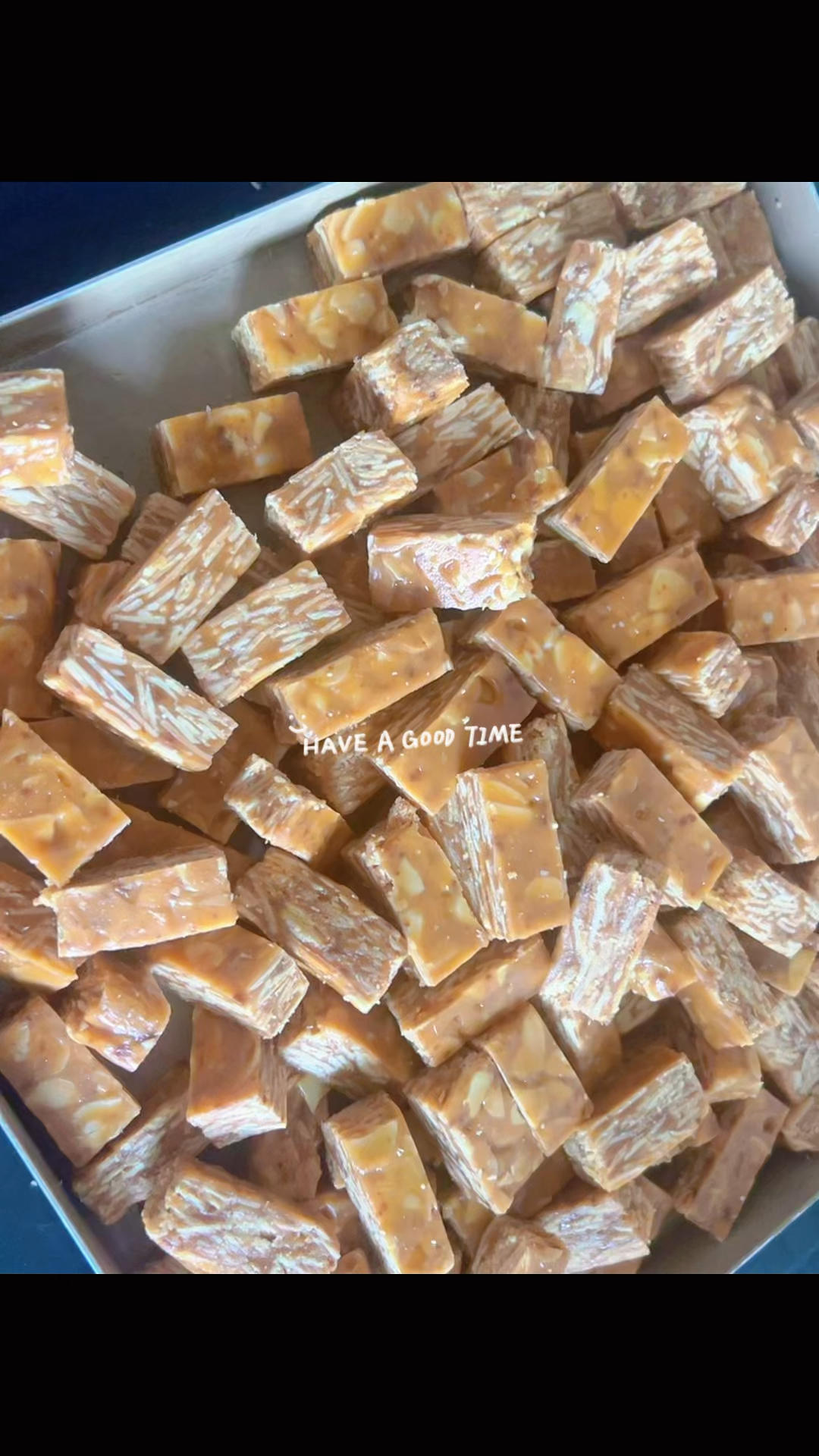 红茶杏仁太妃糖