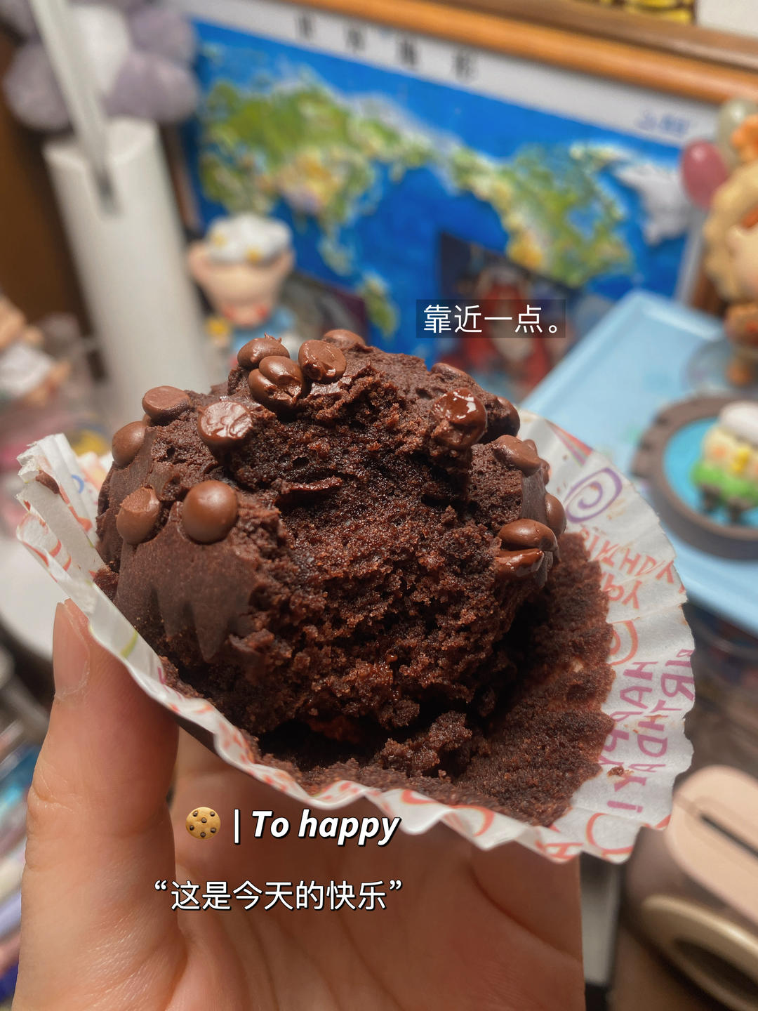 完美复刻星巴克蘑菇头巧克力麦芬