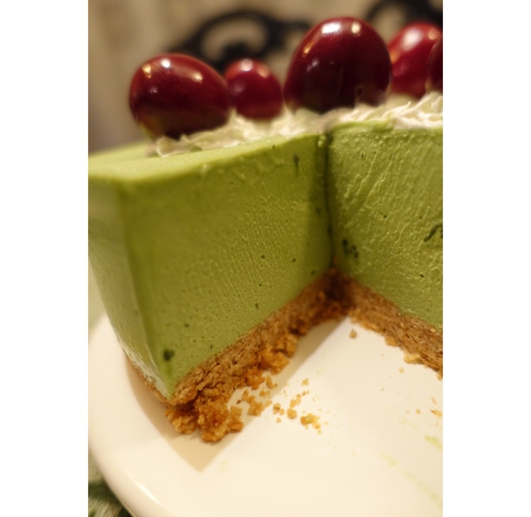 抹茶冻芝士蛋糕