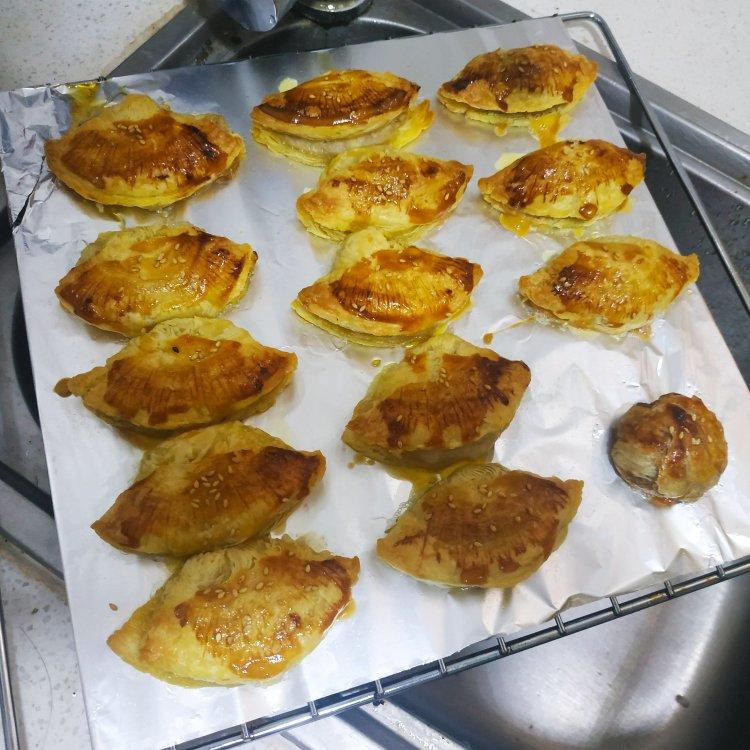 豆沙酥 简易蛋挞皮版