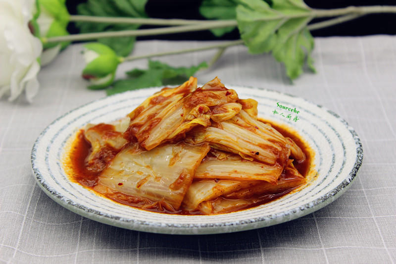 泡菜酱炒大白菜