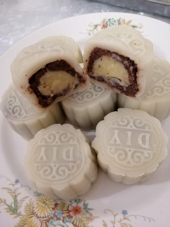 不干不硬的冰皮月饼