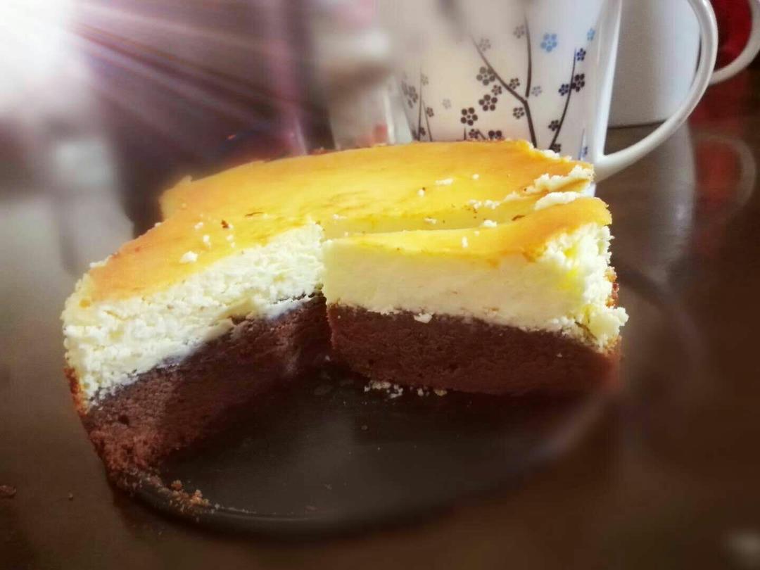 布朗尼芝士蛋糕
