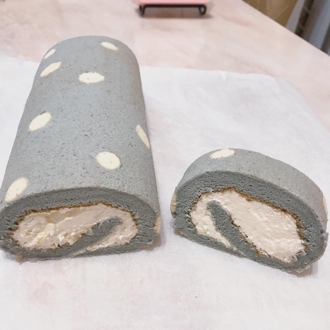 波點蛋糕卷(奶油儲存)