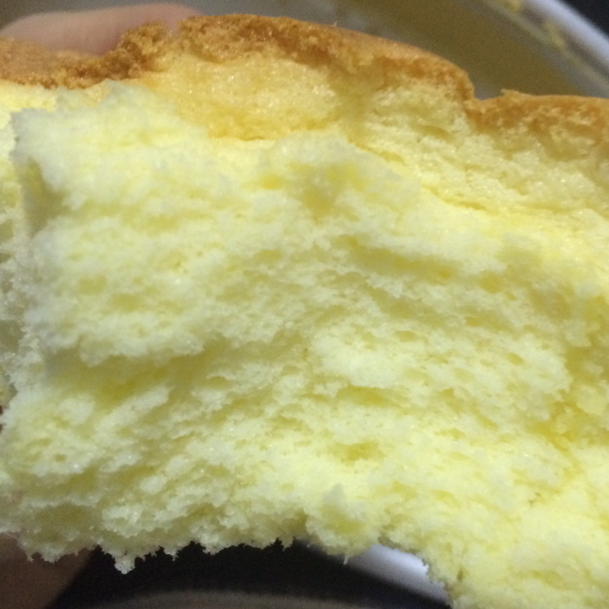 6寸原味戚风蛋糕